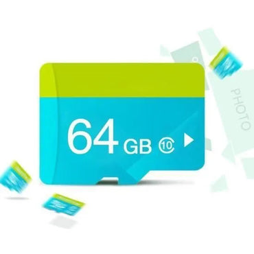 Carte Micro SD 64Go Classe 10 avec Adaptateur SD + Lecteur