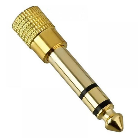 Adaptateur Audio Jack 6,35mm Mâle vers 3,5mm Femelle