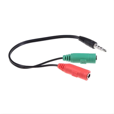 Adaptateur Audio Y Jack 3,5mm Micro & Casque