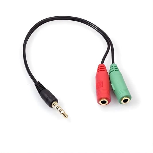 Adaptateur Audio Y Jack 3,5mm Micro & Casque