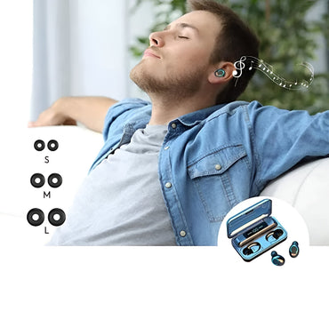 Écouteurs Bluetooth Doosl – Sport avec Boîtier de Charge 3000mAh