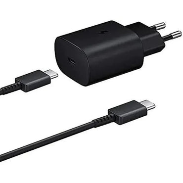Chargeur Samsung 25W USB-C Rapide – S21 / S20 Compatible
